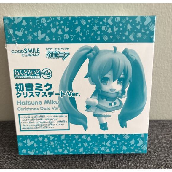 Hatsune Miku Vocaloid Christmas Date Nendoroid Petit Brand New US Seller - Picture 1 of 3
